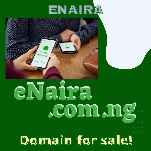 enaira.com.ng enaira wallet digital currency crypto ng nigerian domain marketplace