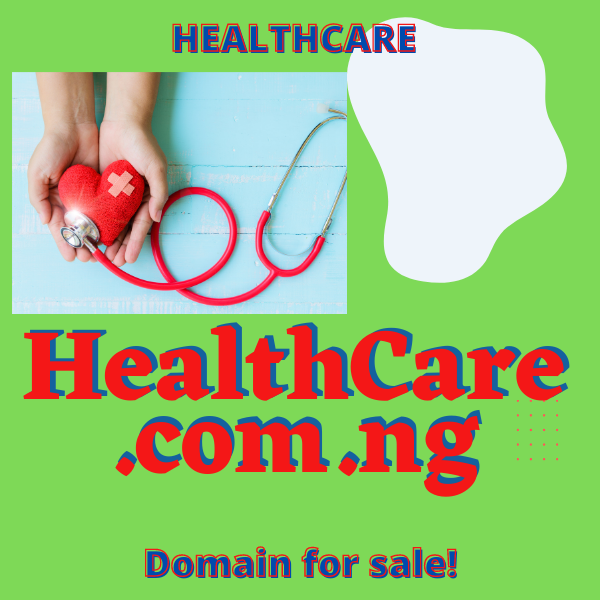healthcare.com.ng health care ng tld nigerian domain marketplace